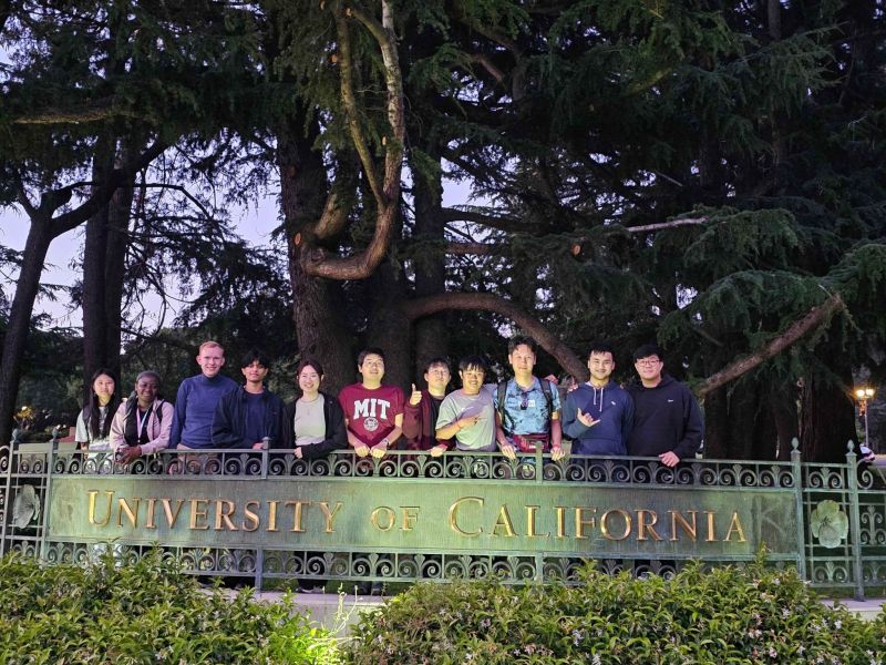 Jack and team at Berkeley, June 2024 — the same crew that attended events like CES