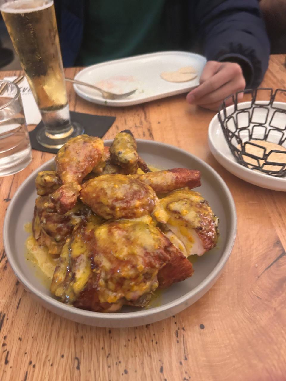 Miami chicken dinner